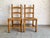Natural Straw Chairs, Italy, 1970s, Set of 2 For Sale - Image 4 of 16