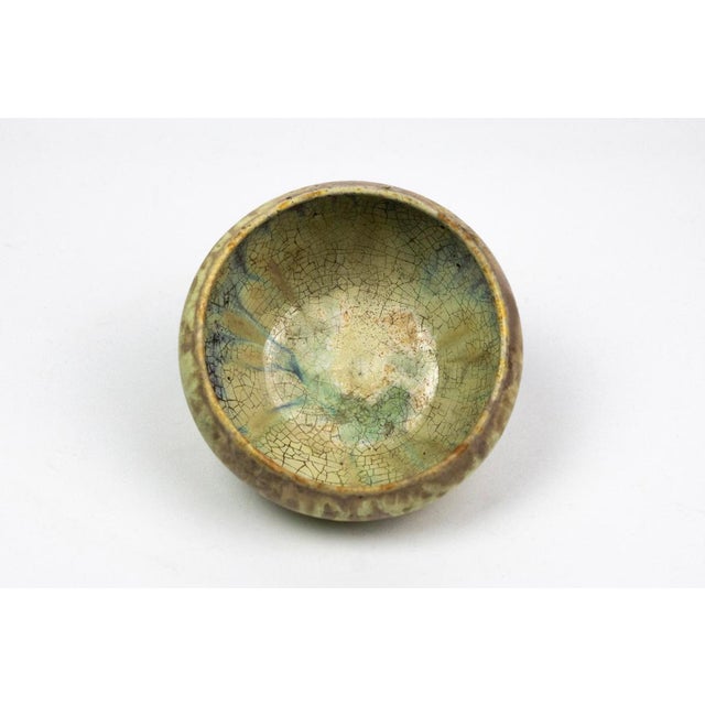 Flamed Stoneware Bowl by Alexandre Bigot, France, 1914 For Sale - Image 6 of 10