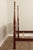 Late 20th Century Lexington Queen Size Carved Mahogany Poster Bed For Sale - Image 5 of 18