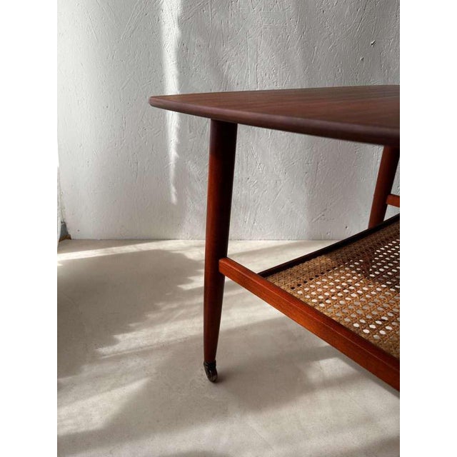 Swedish Mahogany Side Table from Alberts, 1960s For Sale - Image 18 of 18