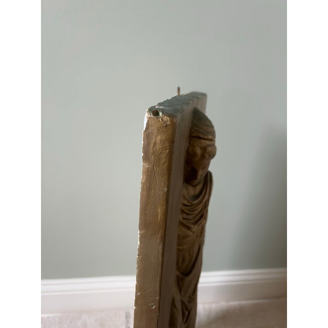 Antique Plaster Cast Relief of Gadiva For Sale - Image 9 of 16