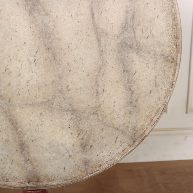 English Oak Tripod Table For Sale - Image 4 of 9