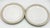Timeless elegance of this exquisite 2-piece set of Denby Stoneware Plates. Crafted with exceptional quality in England,...