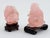 Chinese Pink Rock Crystal Sculptures, 7 Pcs. For Sale - Image 11 of 12