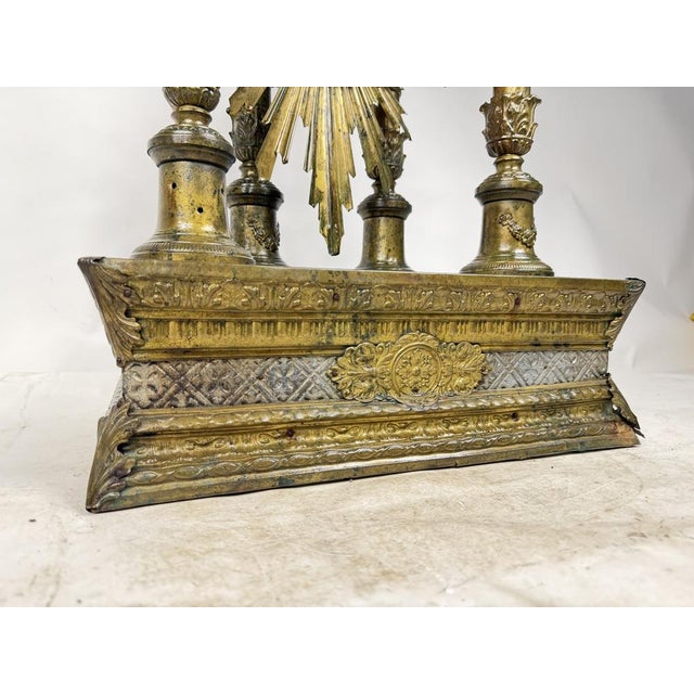 Gold Antique Brass Tabernacle, 1800s For Sale - Image 8 of 18
