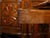 19th Century English Georgian Period Mahogany Desk with Ten Graduating Drawers and Shelf For Sale - Image 4 of 12