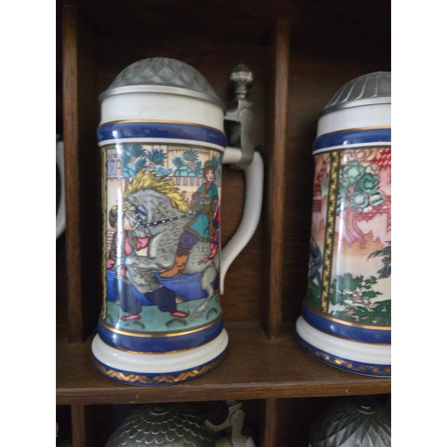 1990s Beer Steins Represents the 12 Fairy Tales For Sale - Image 9 of 11
