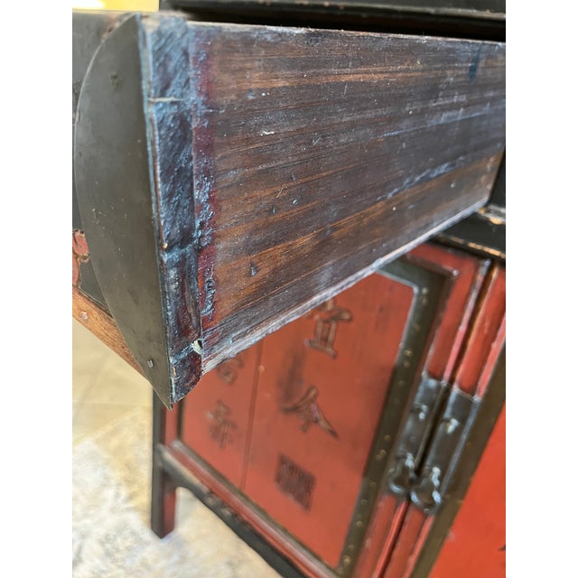 Antique Qing Dynasty Wedding Cabinet For Sale - Image 15 of 15
