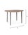 Cabin Farmhouse Wood & Iron Bistro Table For Sale - Image 3 of 5