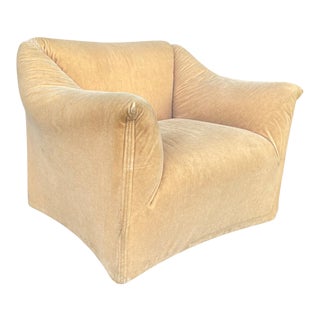1970s Wide Tentazione Club Chair by Mario Bellini for Cassina For Sale