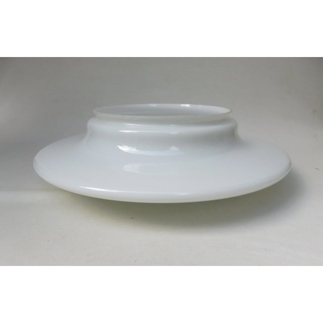 Large Opaline Glass UFO Ceiling or Wall Light from Peill & Putzler, 1970s For Sale - Image 9 of 16