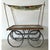 Vintage Wooden Market Cart With Fabric Canopy For Sale In West Palm - Image 6 of 12