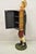 Traditional Late 20th Century 52" Tall Figural Librarian Man Holding Stack of Books Statue Storage Cabinet For Sale - Image 3 of 12