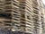 Vintage Early 20th Century Rustic Old American Wicker and Willow Fishing Creel For Sale - Image 11 of 12