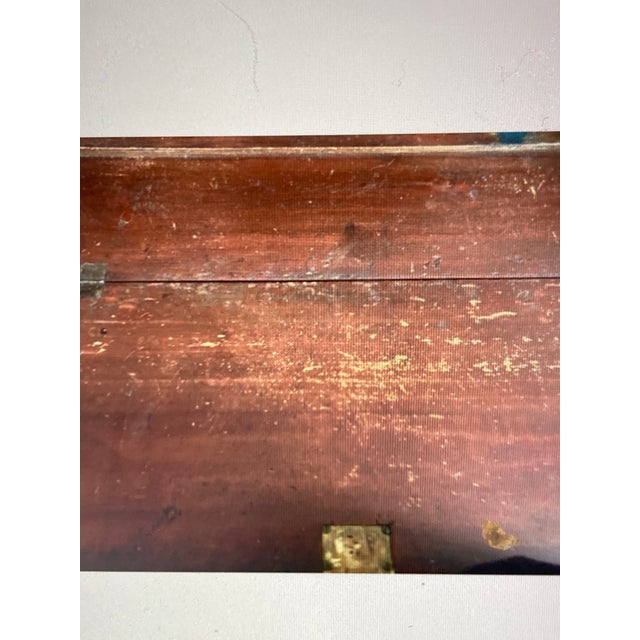 Early 19th Century Federal/Chippendale Influenced Slant Top Desk Mahogany Trimmed For Sale - Image 11 of 16