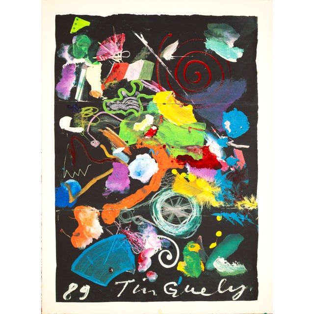 Dada Jean Tinguely, Odalisque #2 (1989) – Original Serigraph Workshop Proof on Arches Paper For Sale - Image 3 of 3