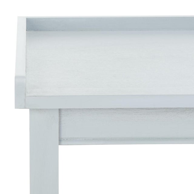 Spritely Home Araminta 1 Drawer Accent Table in Winter Sky For Sale - Image 4 of 9