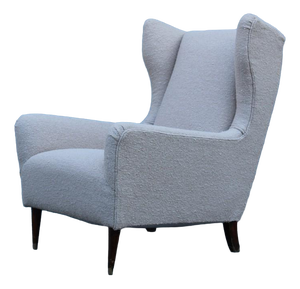 Italian High-Back Armchair, Italy, 1950s