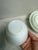 1950s Pyrex True Opal White Nesting Mixing Bowl Unmarked Milk Glass No Pattern For Sale In New York - Image 6 of 9