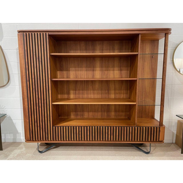 Art Deco Style Wooden Bookcase For Sale - Image 18 of 18