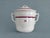 C. 1865–1875 American White Ironstone Magenta & Gilt Monogrammed Slop Jar For Sale - Image 11 of 11
