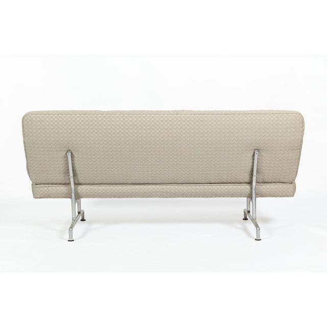 1960s Vintage Mid-Century Modern Eames Model 3473 Tan Sofa for Herman Miller, 1960s For Sale - Image 5 of 16