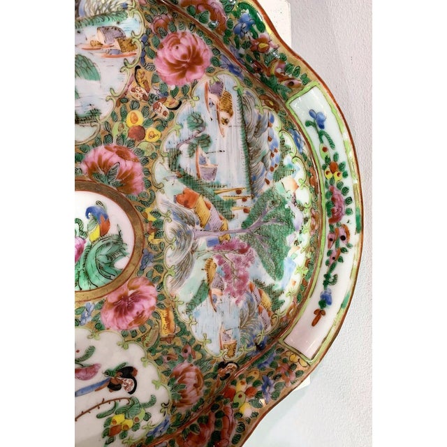 Antique Chinese Canton Tray For Sale - Image 4 of 5