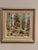 Original Swedish Oil on Canvas – “Birch Forest” by John Sköld – Signed – Dated 1954 – Vintage & Framed – 40 × 40 cm (15.7"...