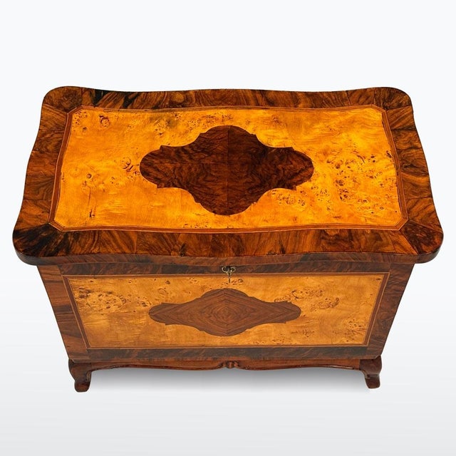 Baroque Small Antique Neo-Baroque Style Chest, 1900s For Sale - Image 3 of 11