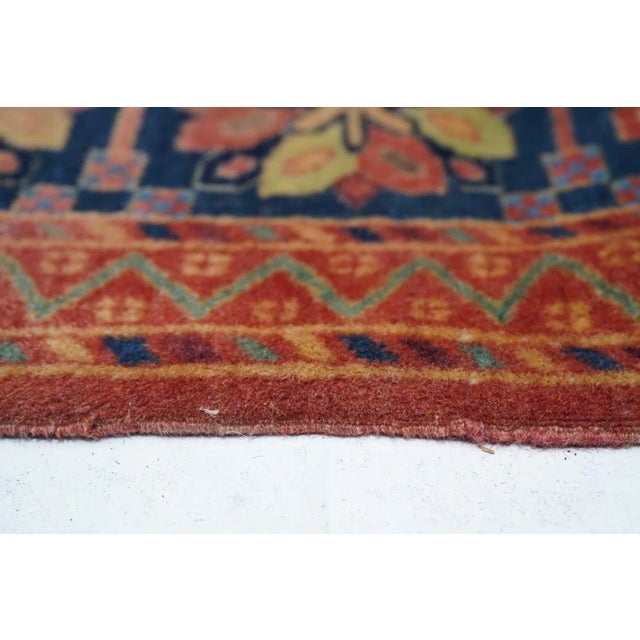 1900 - 1909 Antique Kashan Rug 4'7'' x 7'0'' For Sale - Image 5 of 10