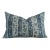 Jasper Melaya 13x20" Lumbar Pillow in Indigo - Single For Sale