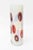 This rare large and stunning opalescent column Murano vase or Murano object is by Anzolo Fuga for Avem has random murrines...