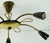Metal Mid-Century Sputnik Spider Ceiling Lamp in Brass, Metal and Plastic, 1950s For Sale - Image 7 of 14
