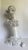 Vintage Italian Ceramic Standing Poodle Dog Sculpture For Sale - Image 10 of 13