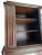 1940s 1940's Jacobean Style China Cabinet. For Sale - Image 5 of 8