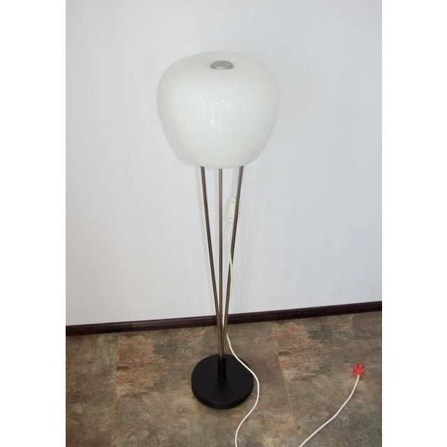 Floor Lamp in Metal and Glass from A. Gałęcki, Poland, 1970s For Sale - Image 6 of 7