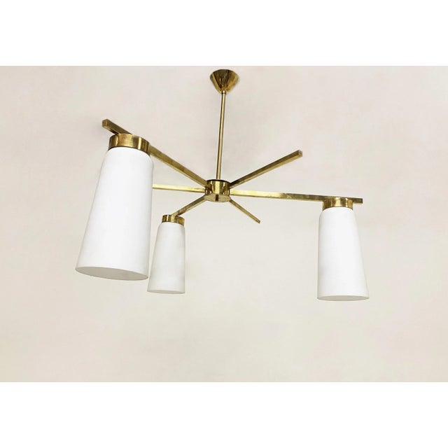 Gold Vintage Ceiling Light, 1970s For Sale - Image 8 of 8