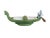 Vintage Green Royal Haeger Mid-Century Gondola Serving Dish for Dips For Sale - Image 13 of 13