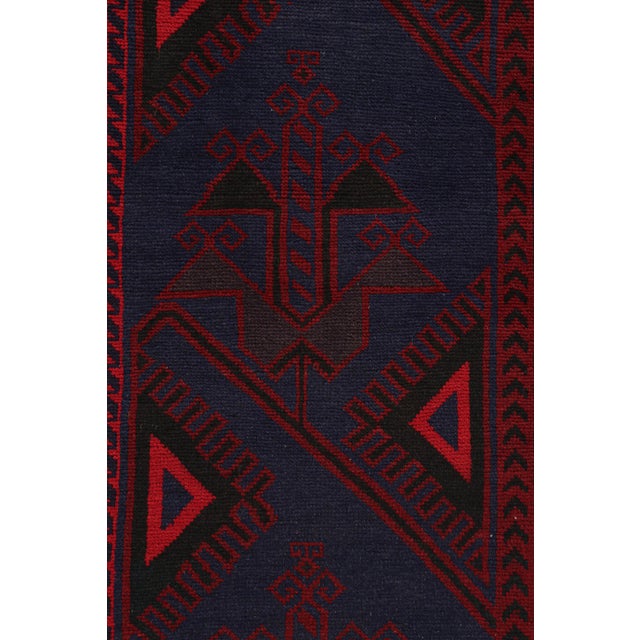 Rug & Kilim’s Baluch Tribal Rug With Colorful Geometric Patterns For Sale In New York - Image 6 of 7