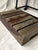 Wood 1970s Heavy-Duty Industrial Grade 3-Tier Rolling Cart in Exceptionally Rare True Argentine Greenheart Wood & Heavy Iron Base For Sale - Image 7 of 12