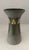 Super clean Roseville Mostique 8” tall vase. Designed by Frederick Huten Rhoad. Gray with geometric design. Measures 8” x...