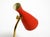 Metal Mid-Century Modern Red Diabolo Crows Foot Table Lamps from Cosack, 1950s, Set of 2 For Sale - Image 7 of 18