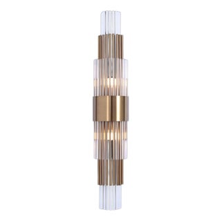 Collection Spiga Wall Lamp in Metal and Glass by Jago For Sale