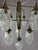 10-Light Chandelier in Glass and Chrome by Richard Essig For Sale - Image 9 of 11