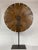Hand Carved Wooden Yarn Winder on Custom Stand For Sale - Image 4 of 10