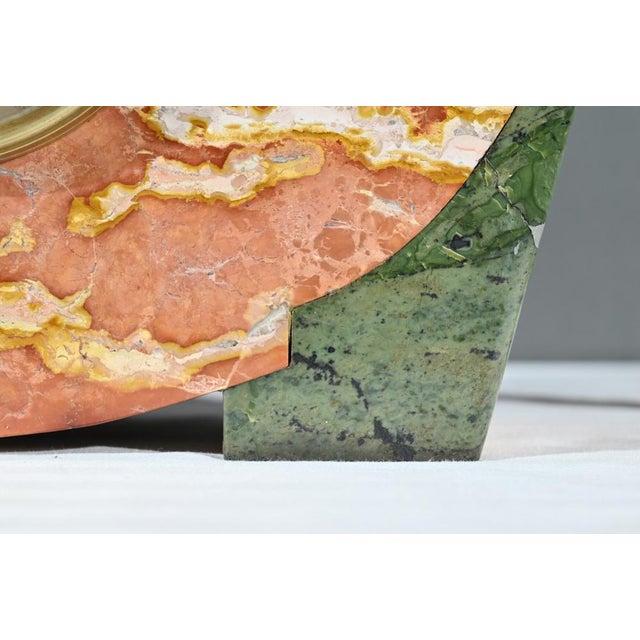 Art Deco Marble Fireplace Trim Set from Diedisheim, 1920s, Set of 3 For Sale - Image 12 of 18