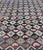 Textile Antique American Hooked Rug With Diamond Patchwork Geometric Leaf Design 9'2"x12'1" For Sale - Image 7 of 10