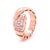 Contemporary Bvlgari 18ct Yellow Gold Serpenti Scaglie Viper Diamond Ring 0.53ct 6.63g, Size 5.75 For Sale - Image 3 of 7