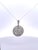 2000 - 2009 Diamond Circle Pendant Necklace 18k For Sale - Image 5 of 8