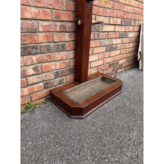 19th Century Bull Horn Hall Tree For Sale - Image 4 of 12